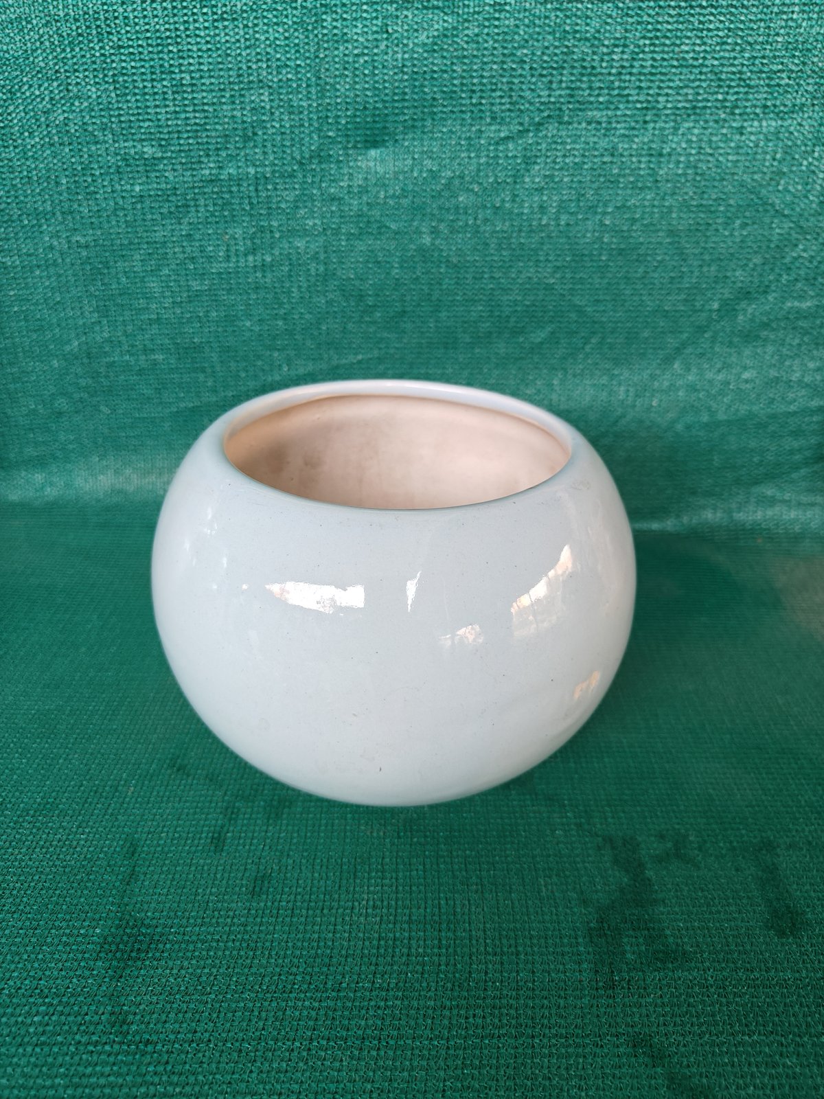The Ivory Sphere Ceramic Planter