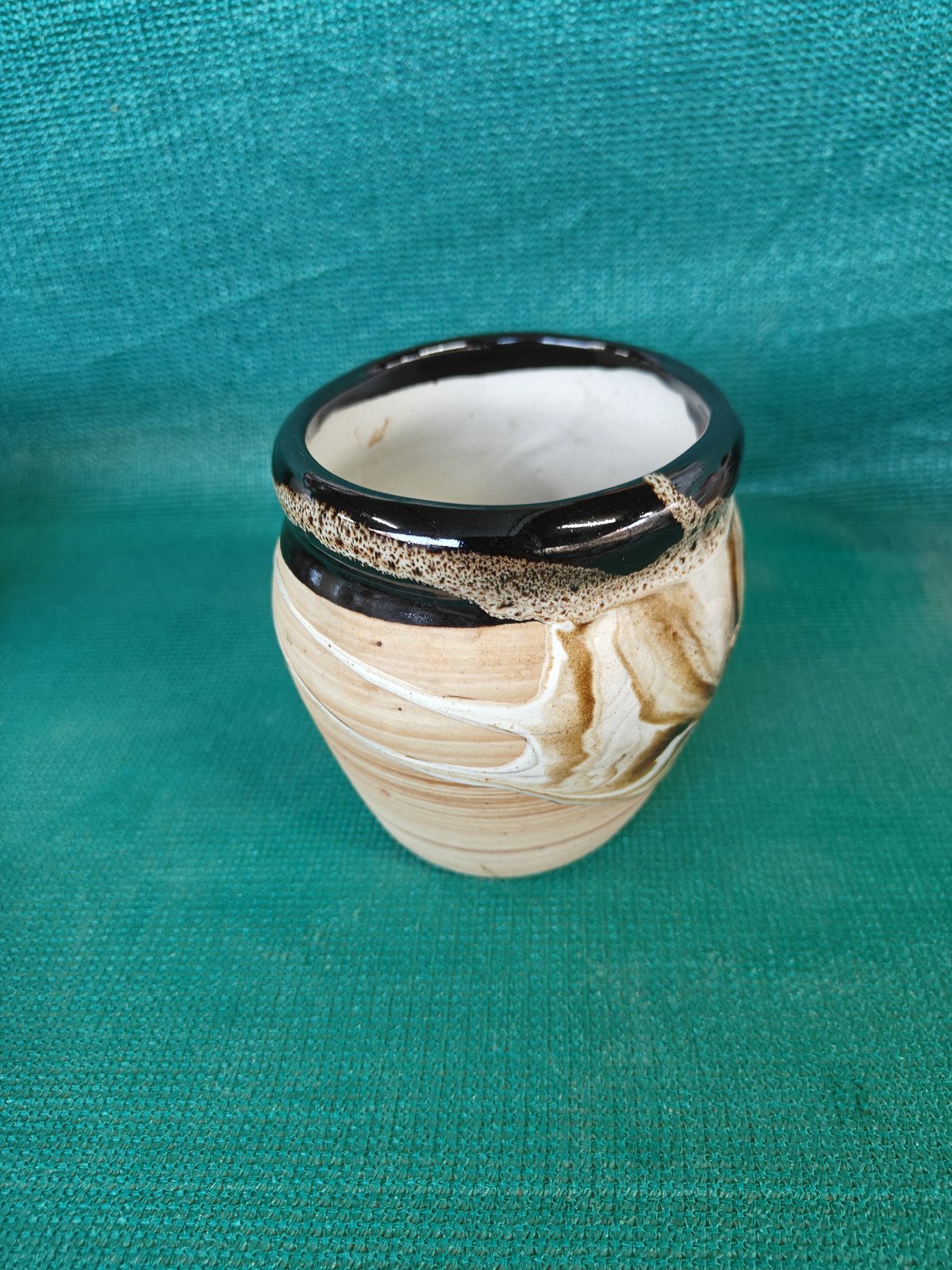 The Smoky Marble Ceramic Vase Planter
