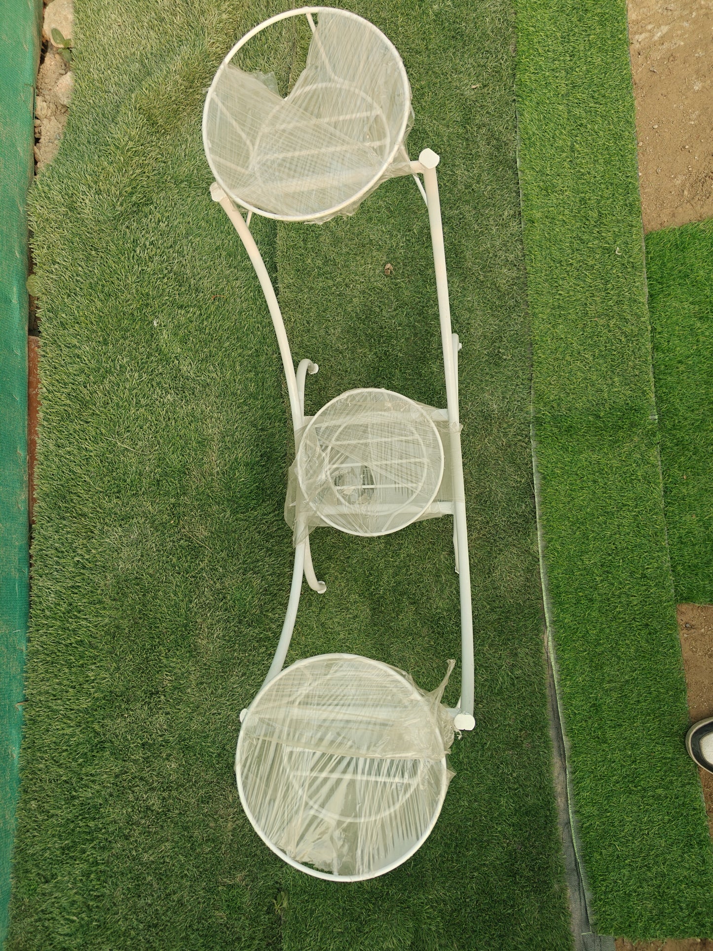 22-Inch 3 Plant Pots Stand