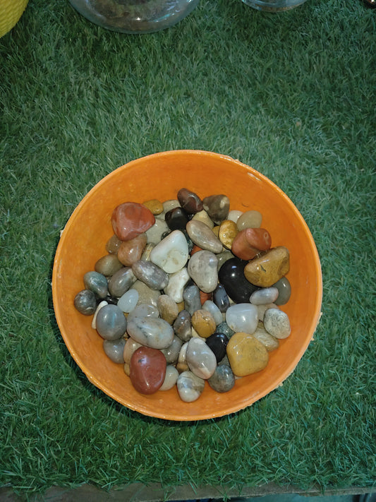 Multi Colored Decorative Stones for Pots, Aquariums and Glass Tables