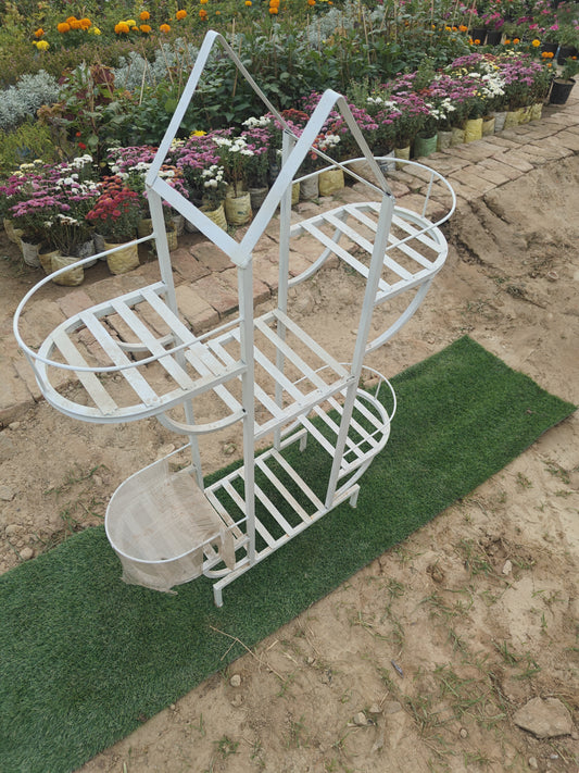 Double Decker 6 Pots Plant Stand