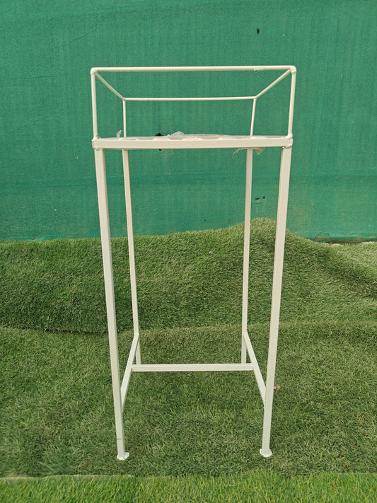 Tall Square Plant Pot Stand (26-Inches Height)