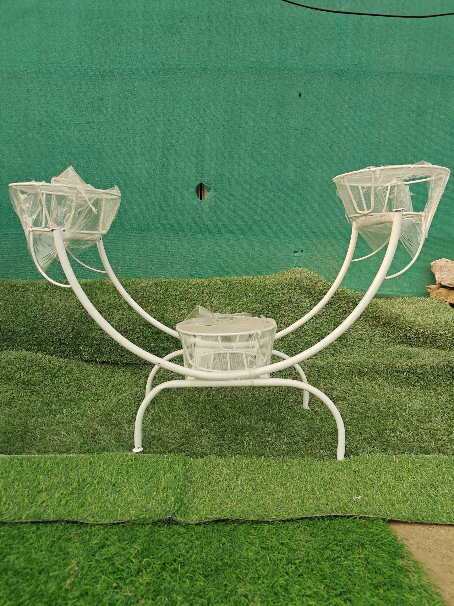 22-Inch 3 Plant Pots Stand