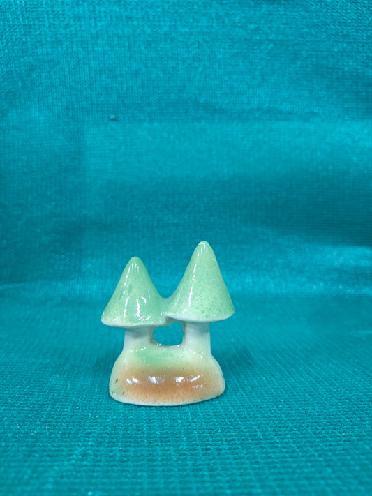Twin Fairy Mushroom – Mini Plant Pot Decor